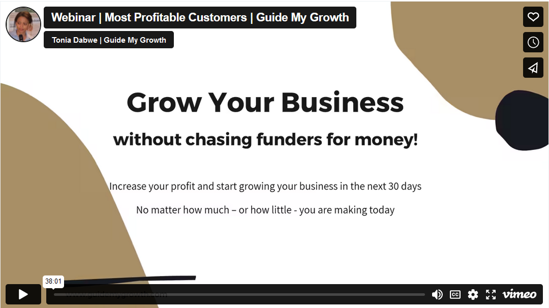 Most Profitable Customers - Guide My Growth